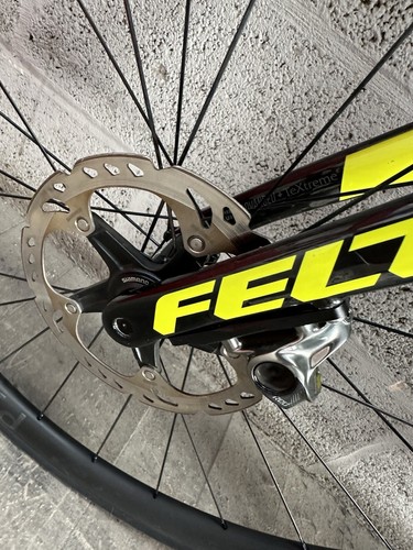 Felt 47cm FP2 Disc eTap Sram Red Quarq Power Meter Parcours Carbon Wheels. - Picture 6 of 13