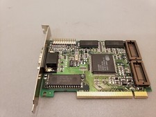 Vintage Cirrus Logic 8253C-V5 J6NGD543XPCI PCI VGA Video Graphics Card Tested