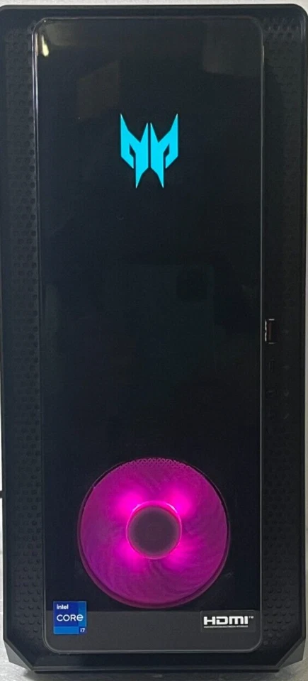 Acer Predator PO3-640 Intel i7-12700 16Gb RAM 512GB SSD 1TB HDD 12GB RTX 3060 - Image 3 of 4