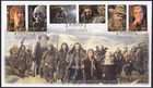 NEW ZEALAND 2012 The Hobbit: An Unexpected Journey, Set of 6 S/A's on FDC