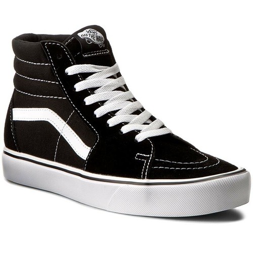 Vans Sk8 Hi Lite Women's 5.5/Men's 4 Black High Top Comfortable Skate Shoes  | eBay