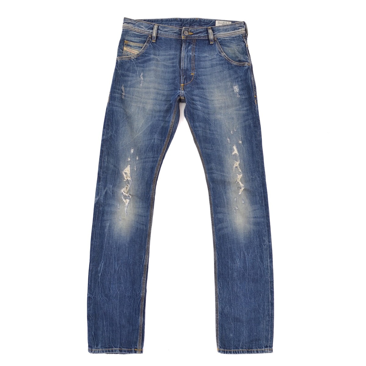 Diesel Krooley Regular Slim-Carrot 008U9 Blue Jeans Mens sz W30 