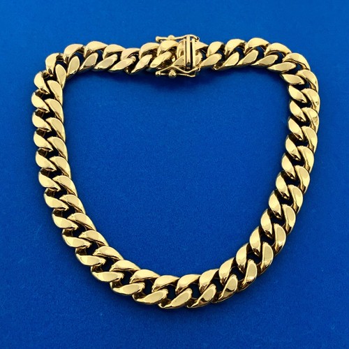 Designer Starz 10k Yellow Gold Cuban 