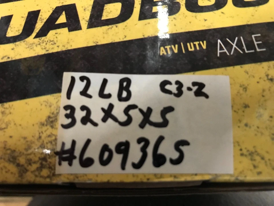 C3Z Quadboss Honda Pioneer SXS 700 14-20 Left Front Axle 609365 - Image 3 of 4