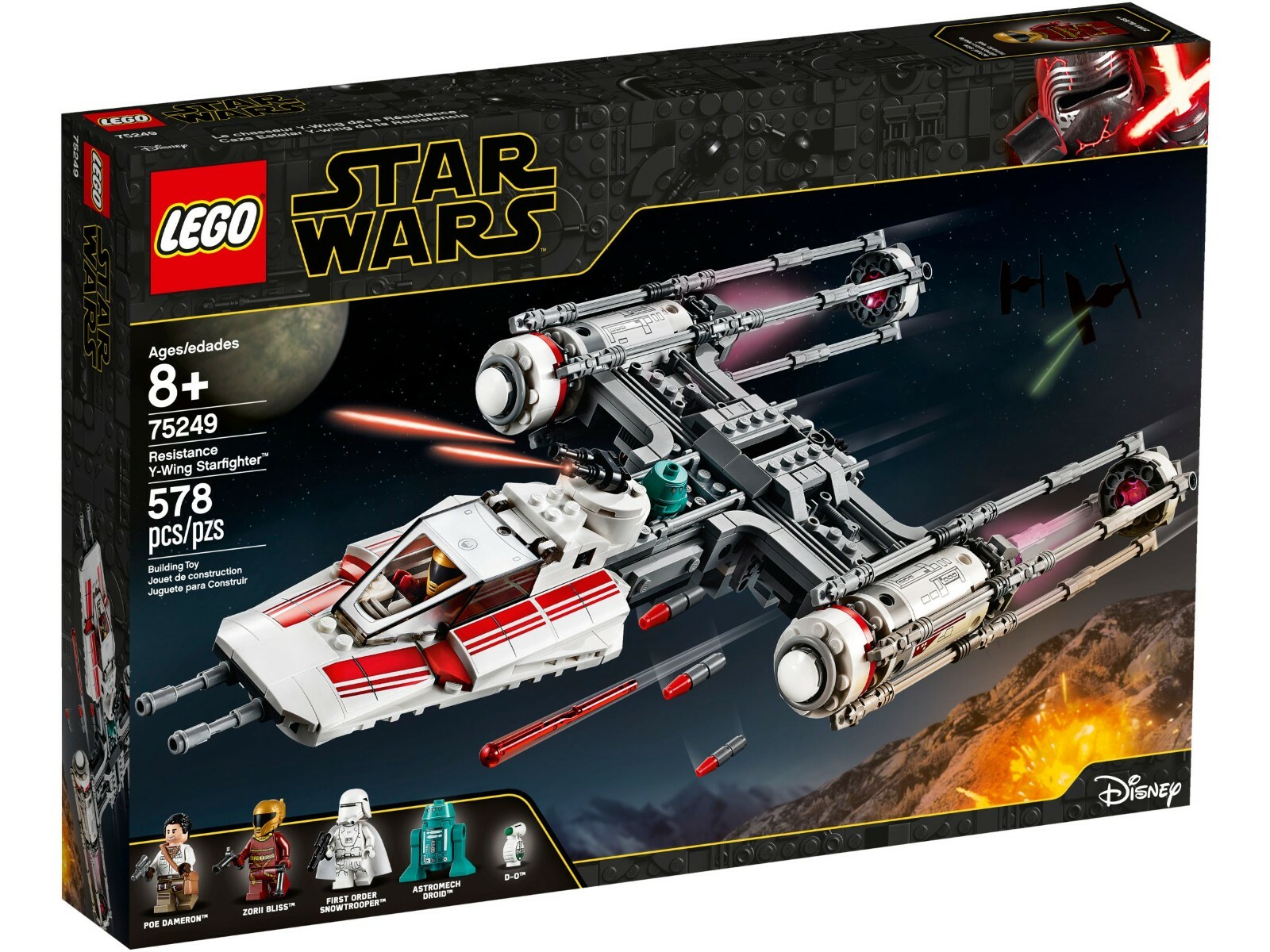 LEGO Star Wars: Resistance Y-Wing Starfighter (75249) - Bild 3
