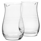 2 Pack 9.3oz BtaT Mini Wine Carafe Single Serve Decanter Bar Accessory