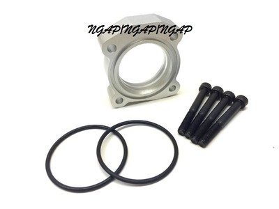 Silver Vortex Flow Throttle Body Spacer For 05-12 SCION tC & 08-11 SCION xB 2.4L