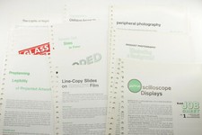 Kodak Job Sheets Industrial 66-71 Oscilloscope Displays Bi-Folds Used B196E