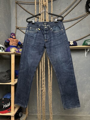 APC Selvedge Jeans Denim Men s Blue Pants Size 31 Casual
