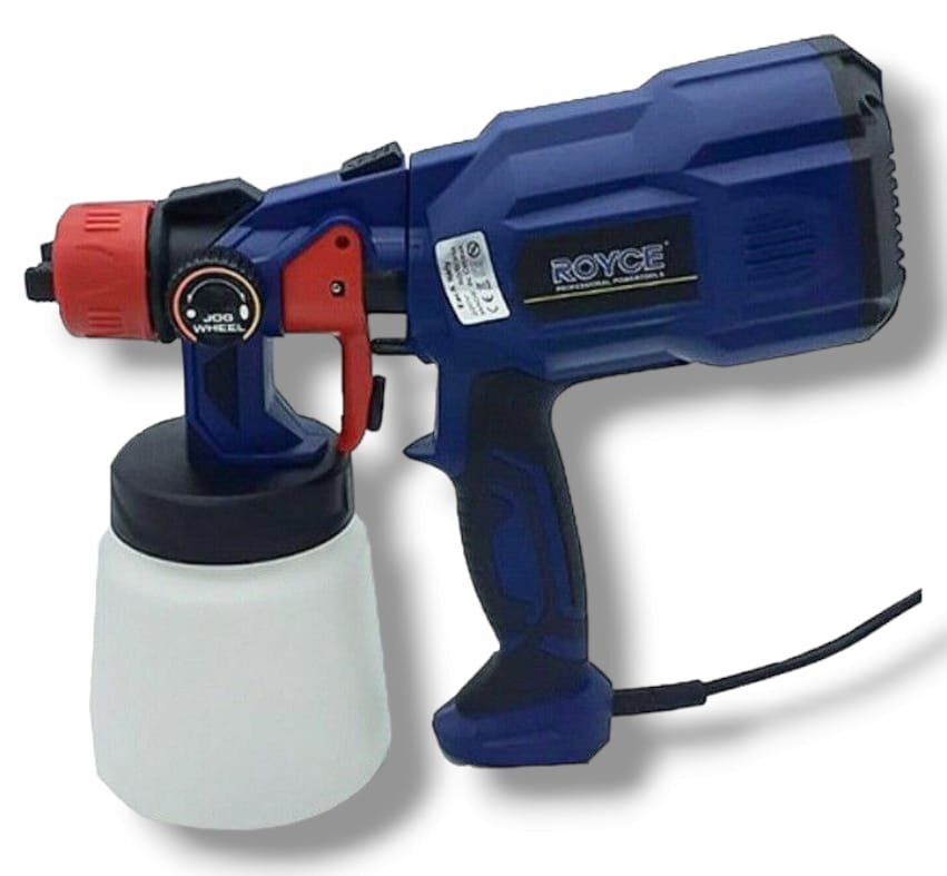 Pistola spruzzo elettrica capacità 800ml 220-230v spruzzo200ml/min vernice pi...