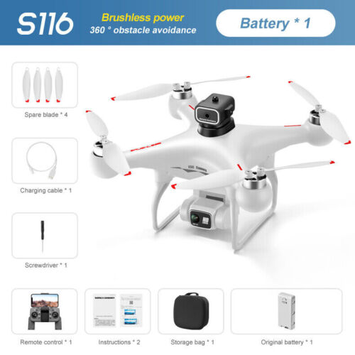 HD Camera Drone Four-sided Obstacle Avoidance Aerial Photography Toy Airplane - Picture 23 of 23