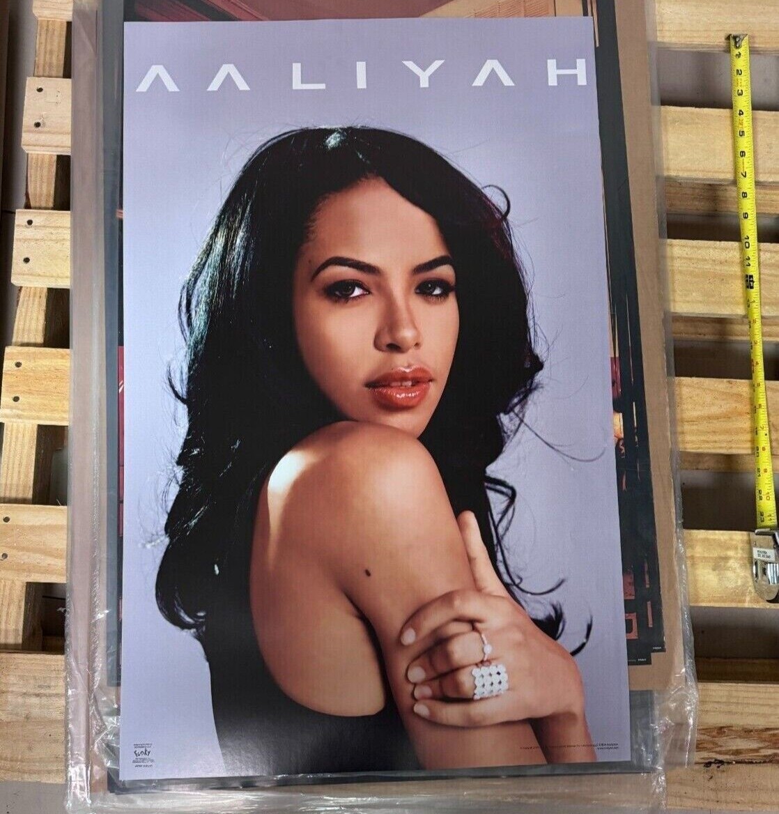 Aaliyah ビンテージポスター 2005年アメリカ製 Aaliyah 24