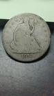 1876 S Seated Liberty Half Dollar 50C VG                                    S283