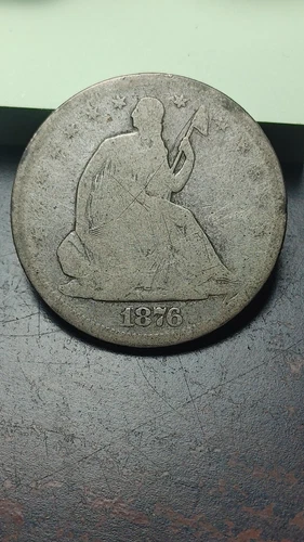 1876 S Seated Liberty Half Dollar 50C VG                                    S283