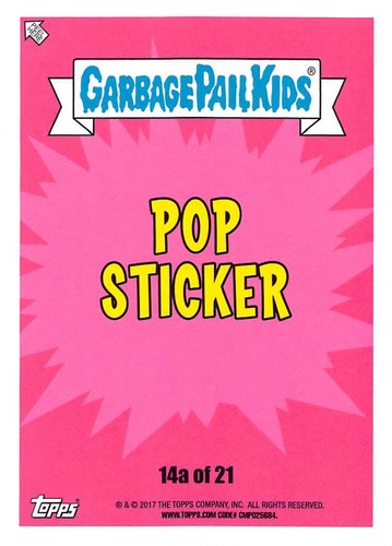 GARBAGE PAIL KIDS 2017 SERIES 2 BATTLE OF THE BANDS PICK-A-CARD BASE STICKERS - Picture 291 of 361