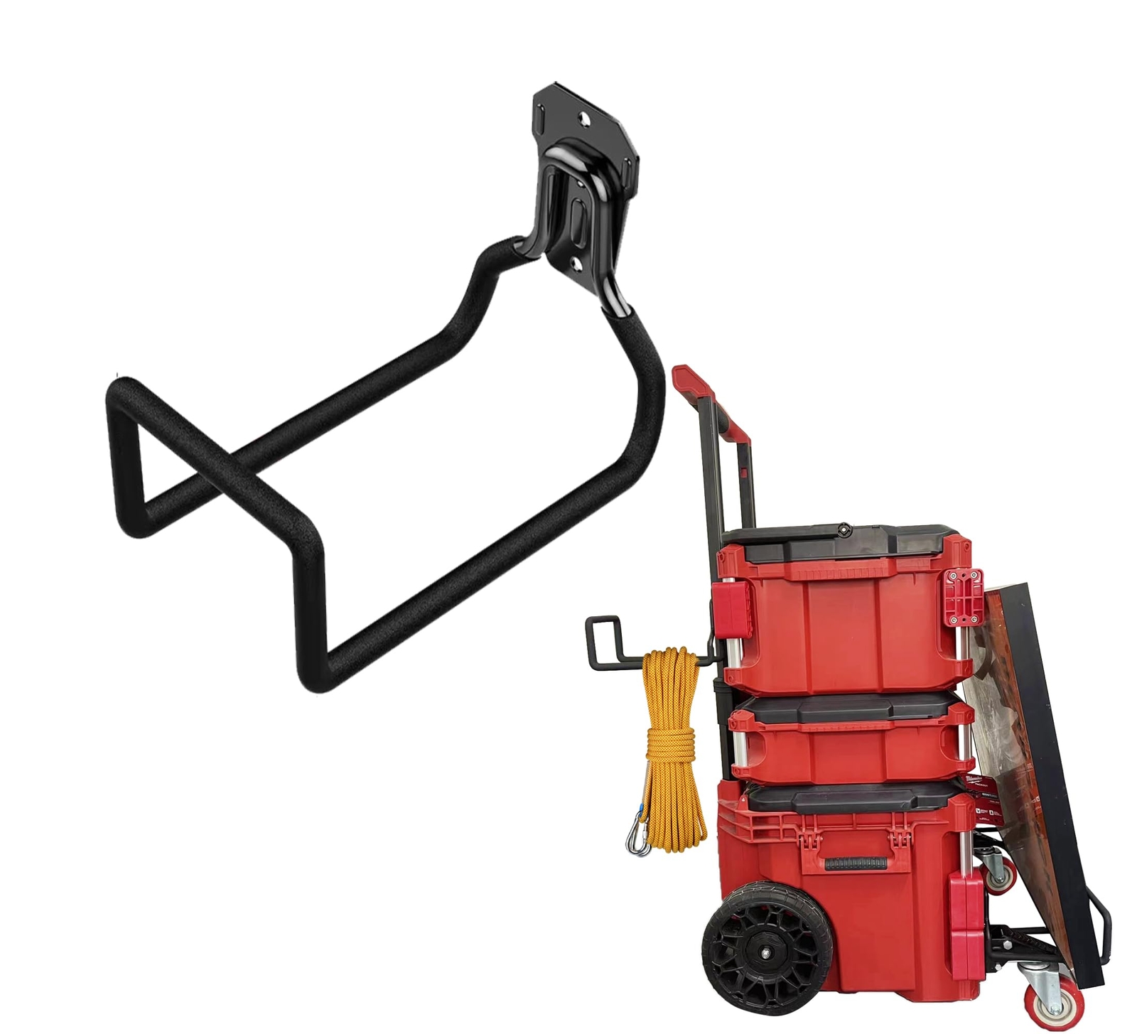 VIWOOP Packout-Compatible Extension Cord Organizer for Milwaukee Tools Storage-image