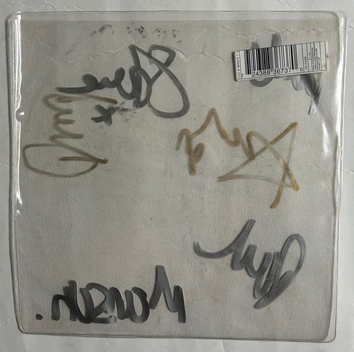 MANSUN. SHE MAKES MY NOSE BLEED. FULLY HAND SIGNED. 7" RED VINYL. R 6458. 1997 - Picture 4 of 12
