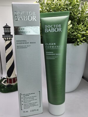 SEALED DOCTOR BABOR Renewal Overnight Mask 2.53 fl oz/75ml VEGAN RV $45