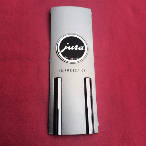 JURA C5 -, C-Serie Blende PLATIN Kaffeeauslauf komplett mit CHROM-Blende 66239