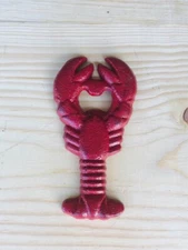 Cast Iron Lobster Soda Bottle Opener Crawfish Nautical Beer Pop Hand Held Fish