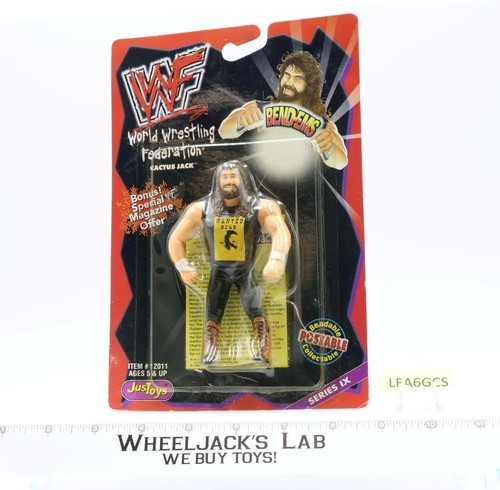 Cactus Jack Bend-Ems WWF 1998 Just Toys 4.5