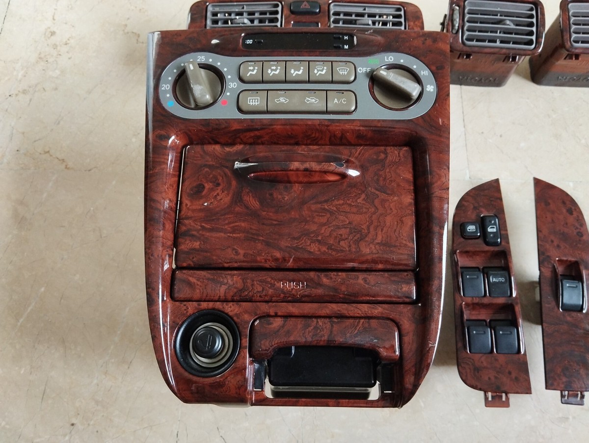 Toyota Corolla AE110, AE111 OEM Interior Wooden Panels