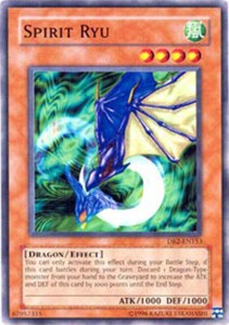 Spirit Ryu - DB2-EN153 - Common - Unlimited Edition x3 - Near Mint