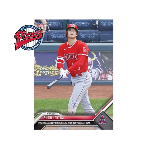 Shohei Ohtani 150th Home Run Angels - 2023 MLB TOPPS NOW Card 455 In Hand