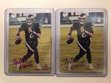 Lot 2020 Panini Chronicles Jalen Hurts Luminance Update #210 Pink And Base
