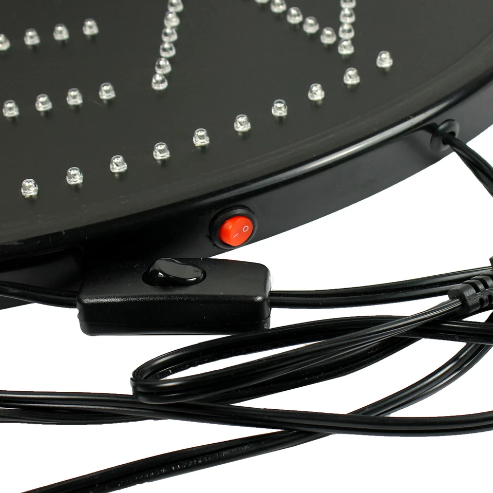 Luz de neón LED ultra brillante movimiento animado con letrero de negocios ON/OFF ABIERTO ovalado Foto 4 de 4