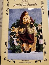 NICHOLAS 24" FOLKART SANTA DOLL PATTERN - by FRUITFULL HANDS - UNCUT