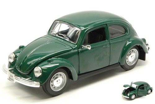 Modellino Auto scala 1:24 diecast VW BEETLE maggiolino epoca modellismo coche