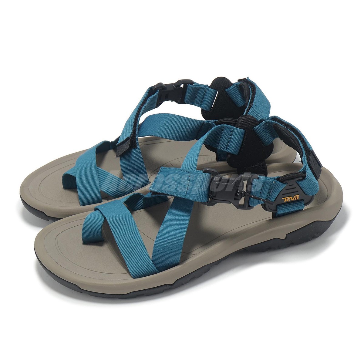 ハルユウ Teva M Hurricane Terra Dactyl Blue Coral Men Hiking Strap Sandal