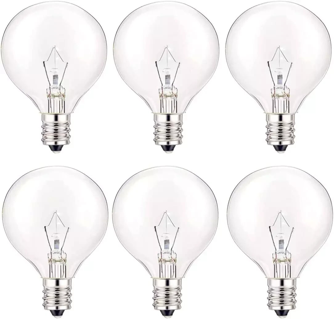, Light Bulbs For Full Size Scentsy Warmer, 6 Packs E12