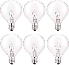 25 Watt Wax Warmer Bulbs, Light Bulbs for Full Size Scentsy Warmer, 6 Packs E12