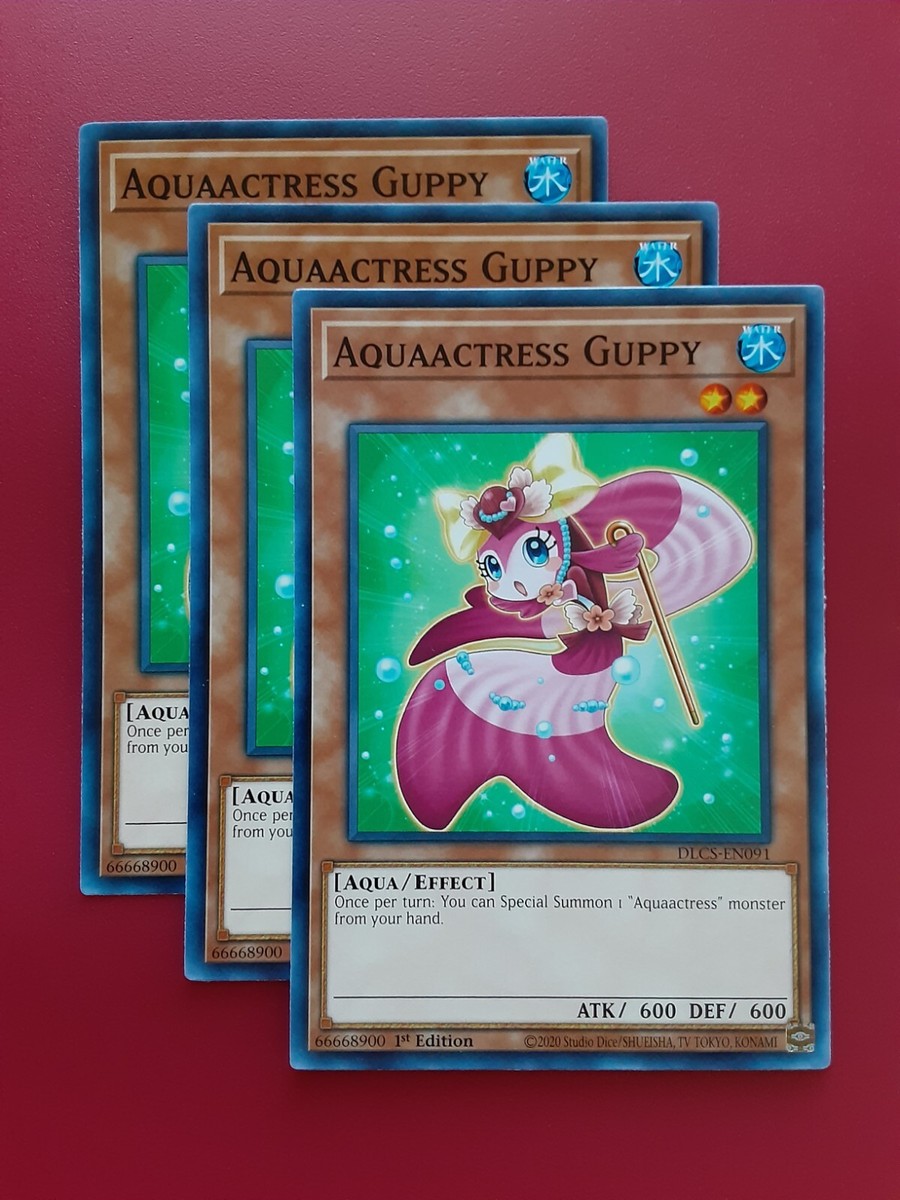 Yugioh Aquaactress Deck Core Set 21 Cards Aquarium Stage Lighting Guppy  Complete
