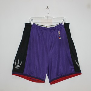 vintage toronto raptors shorts