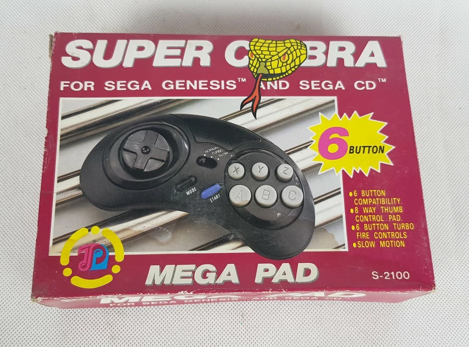 Super Cobra Controller for Sega Mega Drive 2 Console - Image 2 of 2