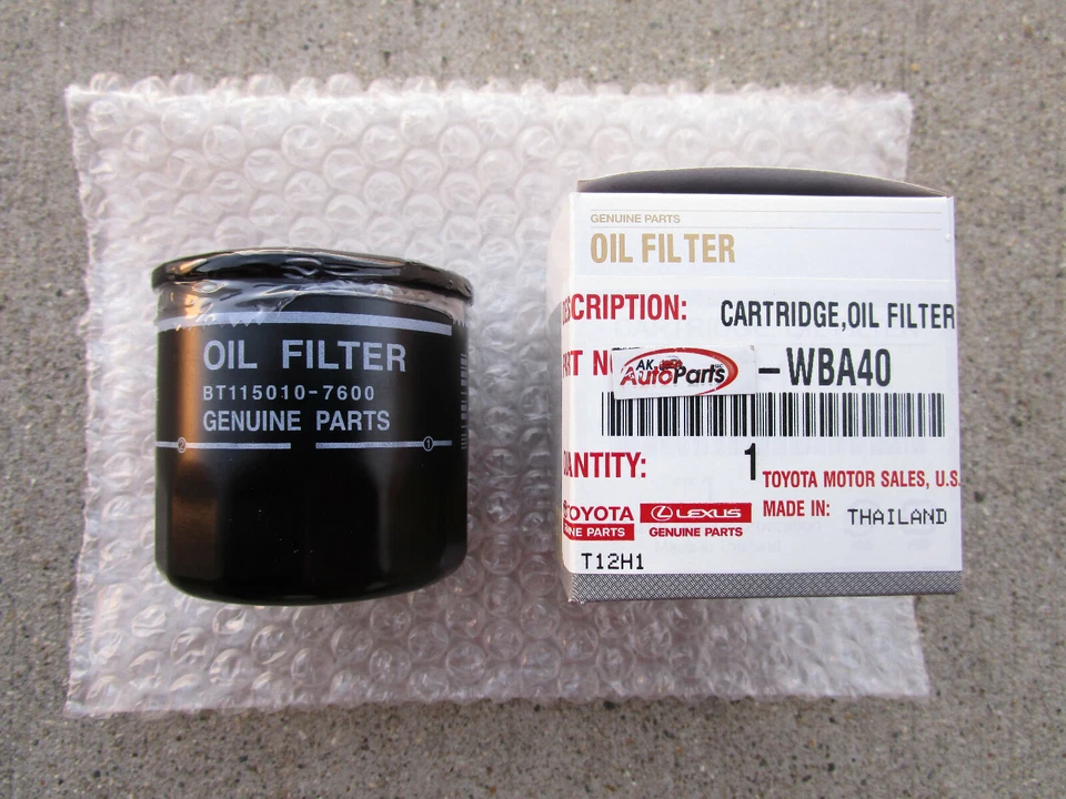 SE ADAPTA A: FILTRO DE ACEITE 17-18 TOYOTA YARIS IA 1,5 L OEM NUEVO Foto 2 de 4
