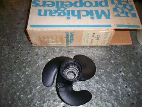 Michigan Propellers PJ9 Aluminum Prop 6-1/8" x 4.5" 3-Blade NEW PJ-9 012001 - Picture 1 of 5