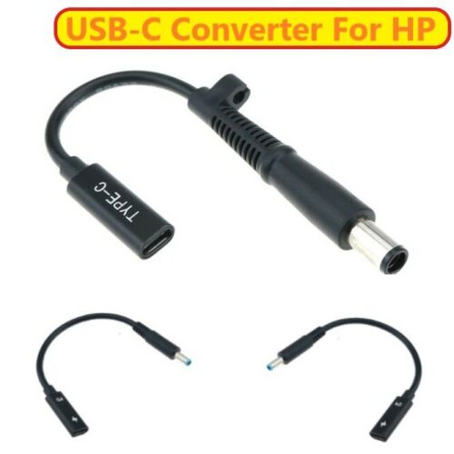 NEW  USB Type C AC Charger Power Supply Adapter Converter Cable For HP DC - Photo 1/4