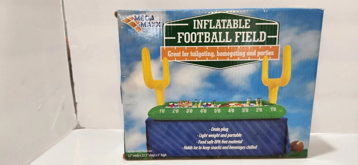 Inflatable Football Field Cooler Tray Buffet Tailgating Party