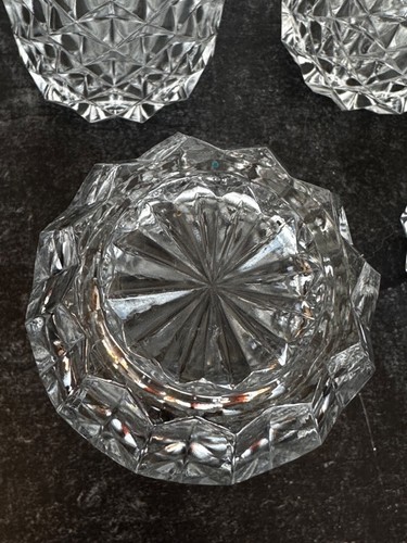Set of 4 Fostoria York Highball Glasses Heavy Barware Clear 12 oz - Picture 6 of 6