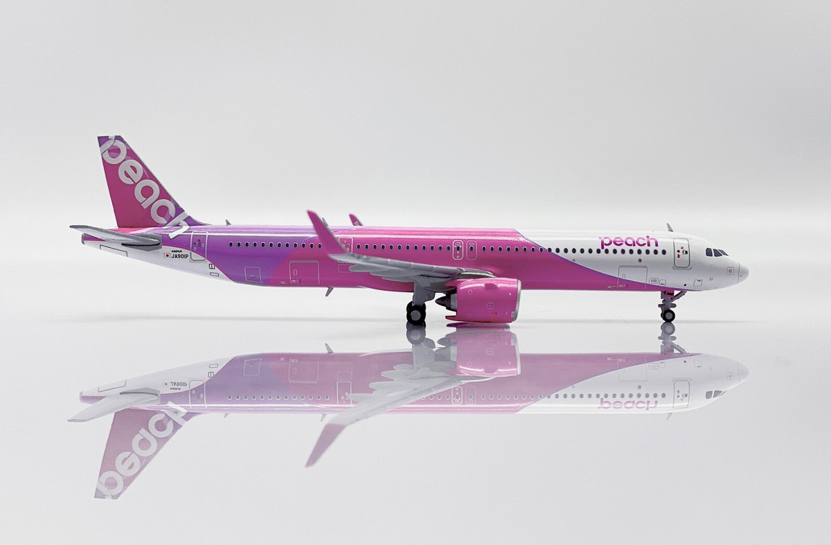 Peach エアバスA320neo JCウイングス 1/400 ScaleModelStore.com :: JC Wings 1:400 - EW432N006 - Peach