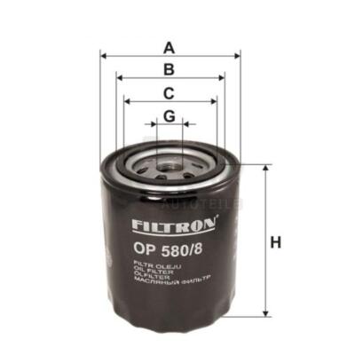 FILTRON Ölfilter Anschraubfilter für Land Rover Defender Station Wagon 2.5 TDi