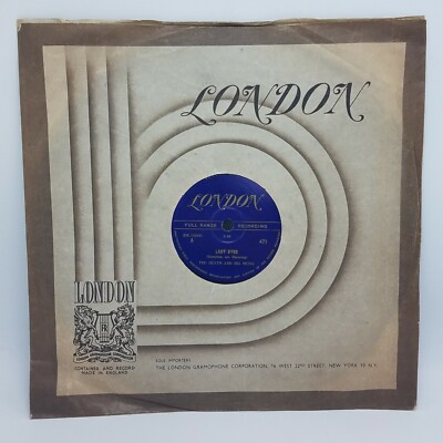 Ted Heath And His Music    Lady Byrd / Song Of The Vagabonds London 471 E+ Rare