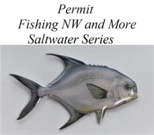 Permit Hat or Lapel Pin - Saltwater Series