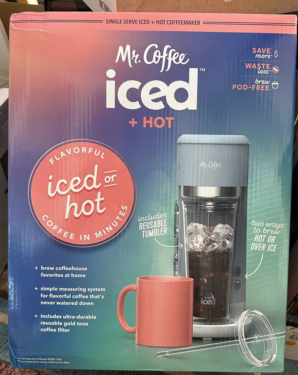 Mr. Coffee Single-Serve Iced and Hot Coffee Maker