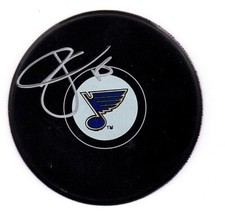 JAKUB VRANA ST LOUIS BLUES SIGNED AUTOGRAPHED PUCK COA