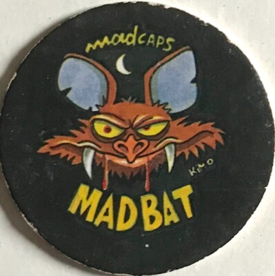 UK WORLD CAPS FEDERATION MAD CAPS No 21 MAD BAT Rare Child Collectable from 1995